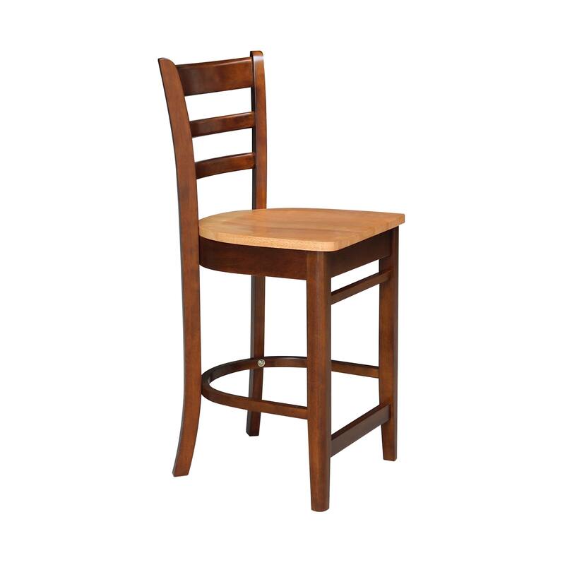 International Concepts Solid Wood Emily Dining Stool