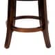 preview thumbnail 22 of 32, Furniture of America Fendeson Transitional Nailhead Swivel Barstool (Set of 2)