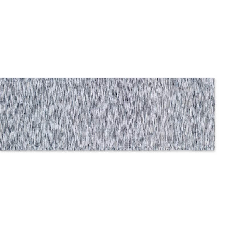 Tonal Recycled Cotton Slubby Rib Table Runner