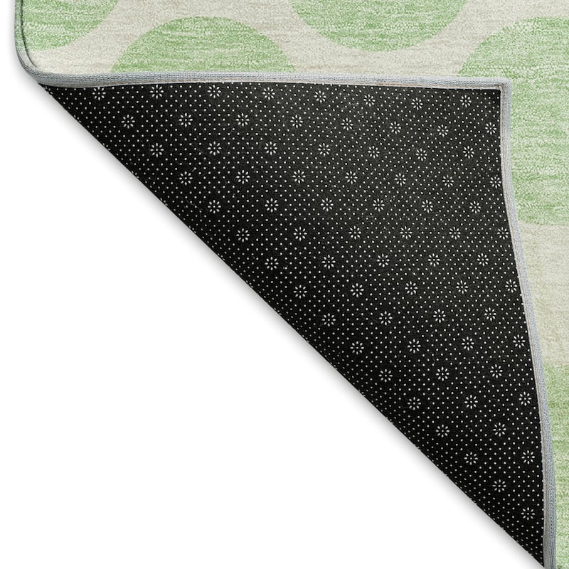 Premium Washable Super Soft Geo Dots Mayfield Rug