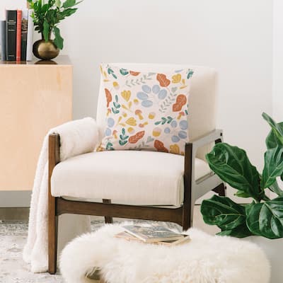 Hello Twiggs Colourful Fall Throw Pillow
