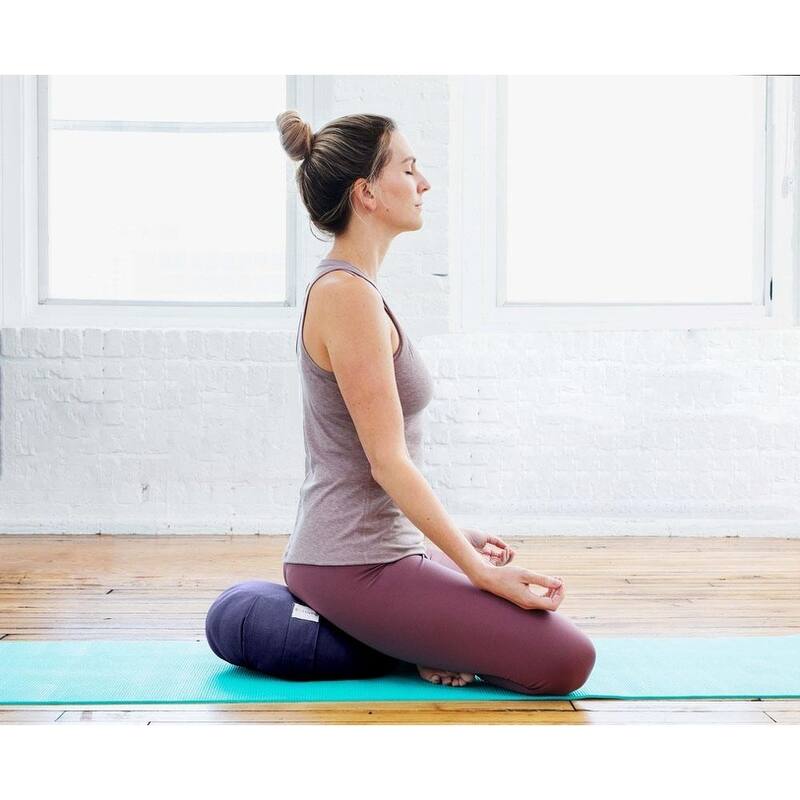 Sol Living Round Cotton Zafu Cushion Yoga Accessory