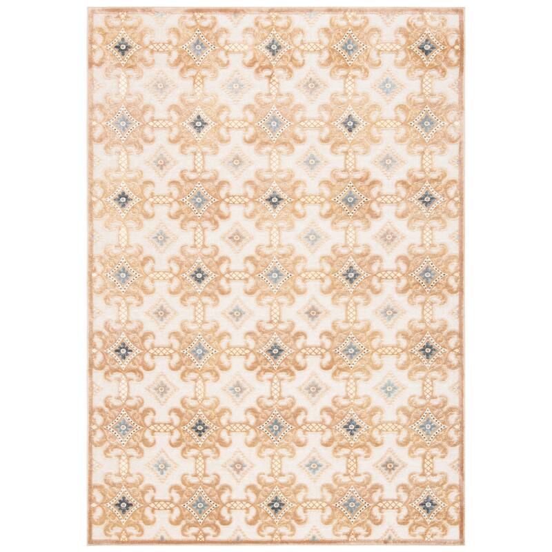 SAFAVIEH Paradise Ema Viscose Rug - 5'3" x 7'6" - Taupe/Multi