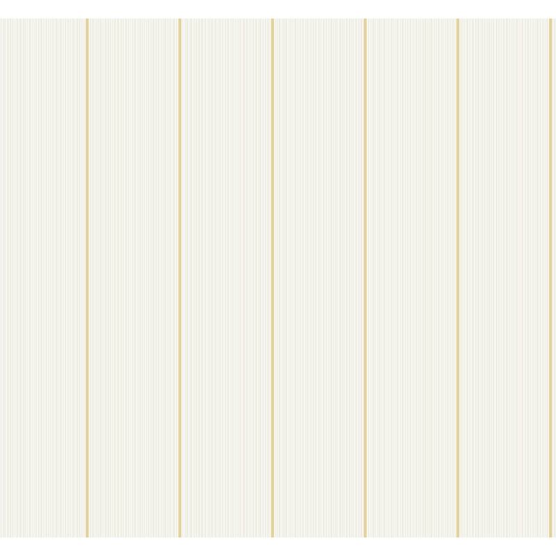 Seabrook Designs Rockefeller Stripe Nonwoven Unpasted Wallpaper - 27 in. W x 27 ft. L - Gilda