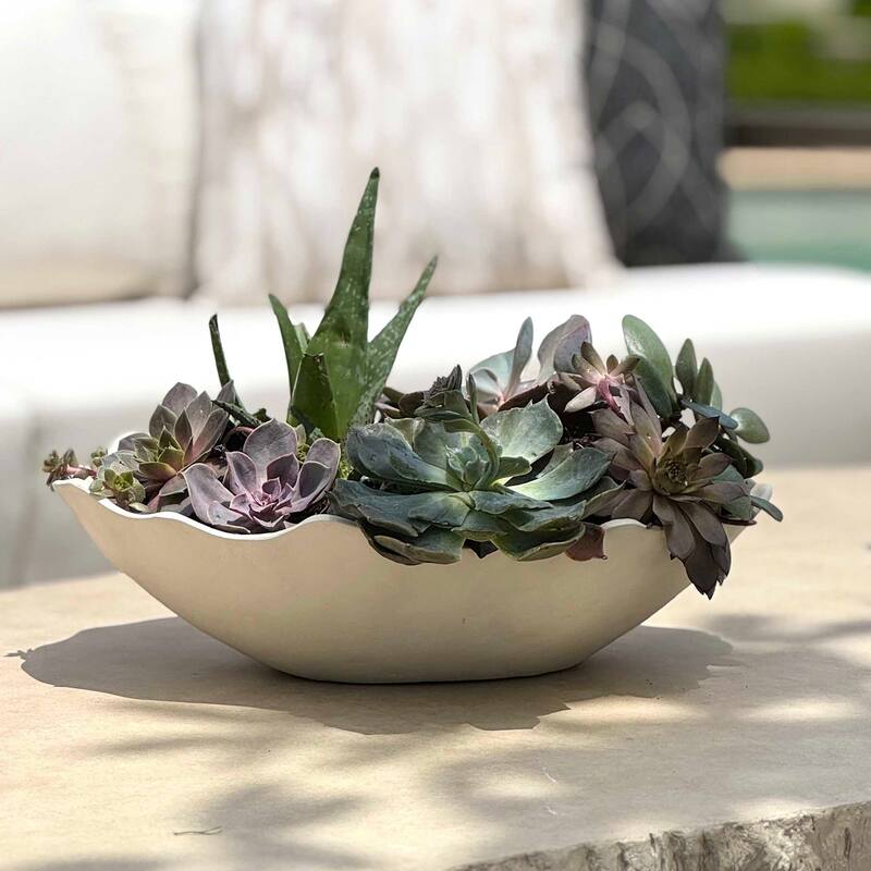 Uttermost 18274 Obscura 16" Wide Aluminum Decorative Bowl