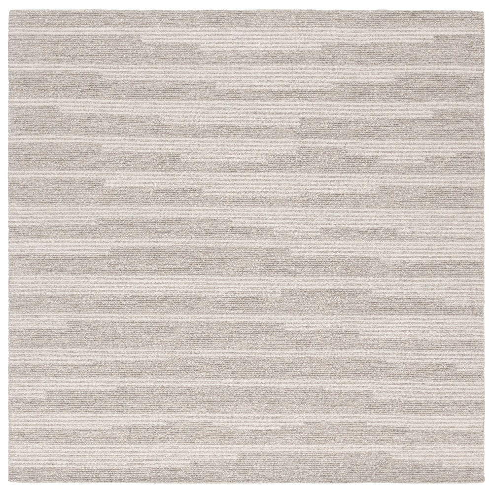 SAFAVIEH Handmade Ebony Mahnaz Modern Striped Wool Rug