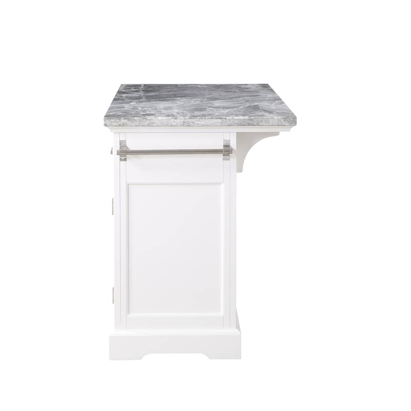 Zermatt - Kitchen Island - White