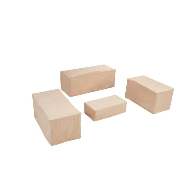 Wicker Centrahoma Coffee Table 13.8'' H X 22.2'' W X 43.3'' L