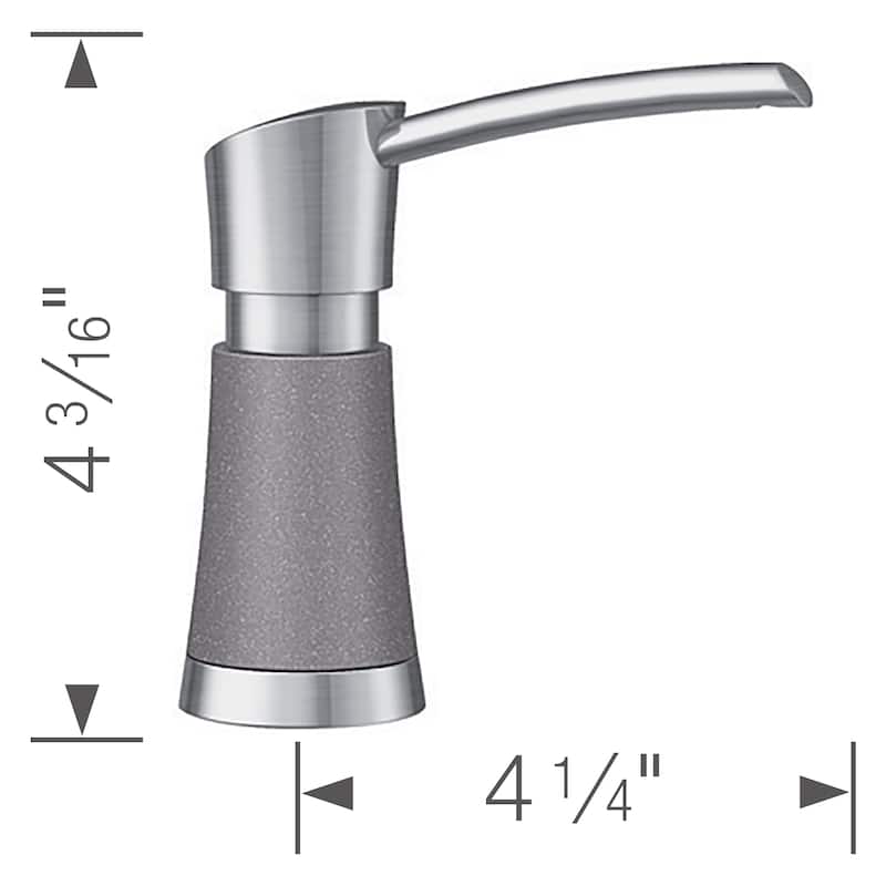 Blanco Artona Soap Dispenser - 2 x 4