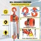 preview thumbnail 3 of 4, VEVOR 3300lbs 5ft Ratcheting Lever Block Chain Hoist Come Along Puller Pulley