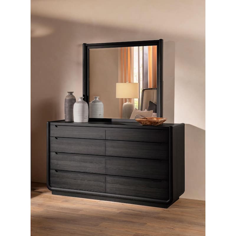 black dresser 8 drawer IKEA HEMNES 8-drawer dresser, black-brown, 63x37 3/4