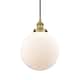Option Brushed Brass / Matte White