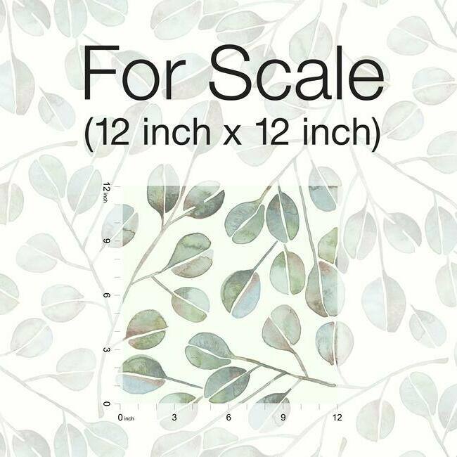 RoomMates Cat Coquillette Eucalyptus Peel and Stick Wallpaper Blue Bed Bath & Beyond 33986606