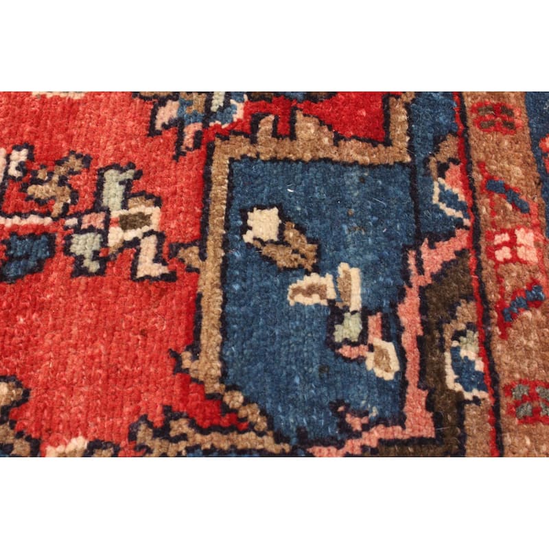 ECARPETGALLERY Hand-knotted Andelz Red Wool Rug - 3'1 x 6'8
