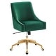 preview thumbnail 2 of 40, Discern Performance Velvet Office Chair