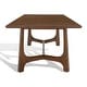 preview thumbnail 29 of 31, SAFAVIEH Couture Adelee Wood Rectangle Dining Table - 76 IN W x 40 IN D x 30 IN H