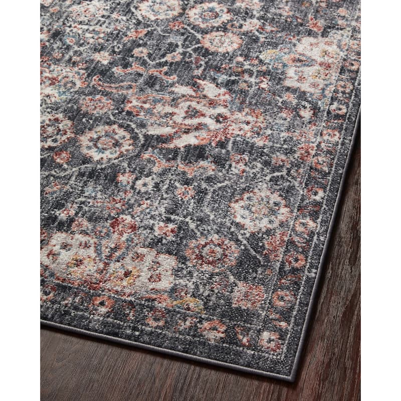 Alexander Home Penelope Botanical Oriental Area Rug