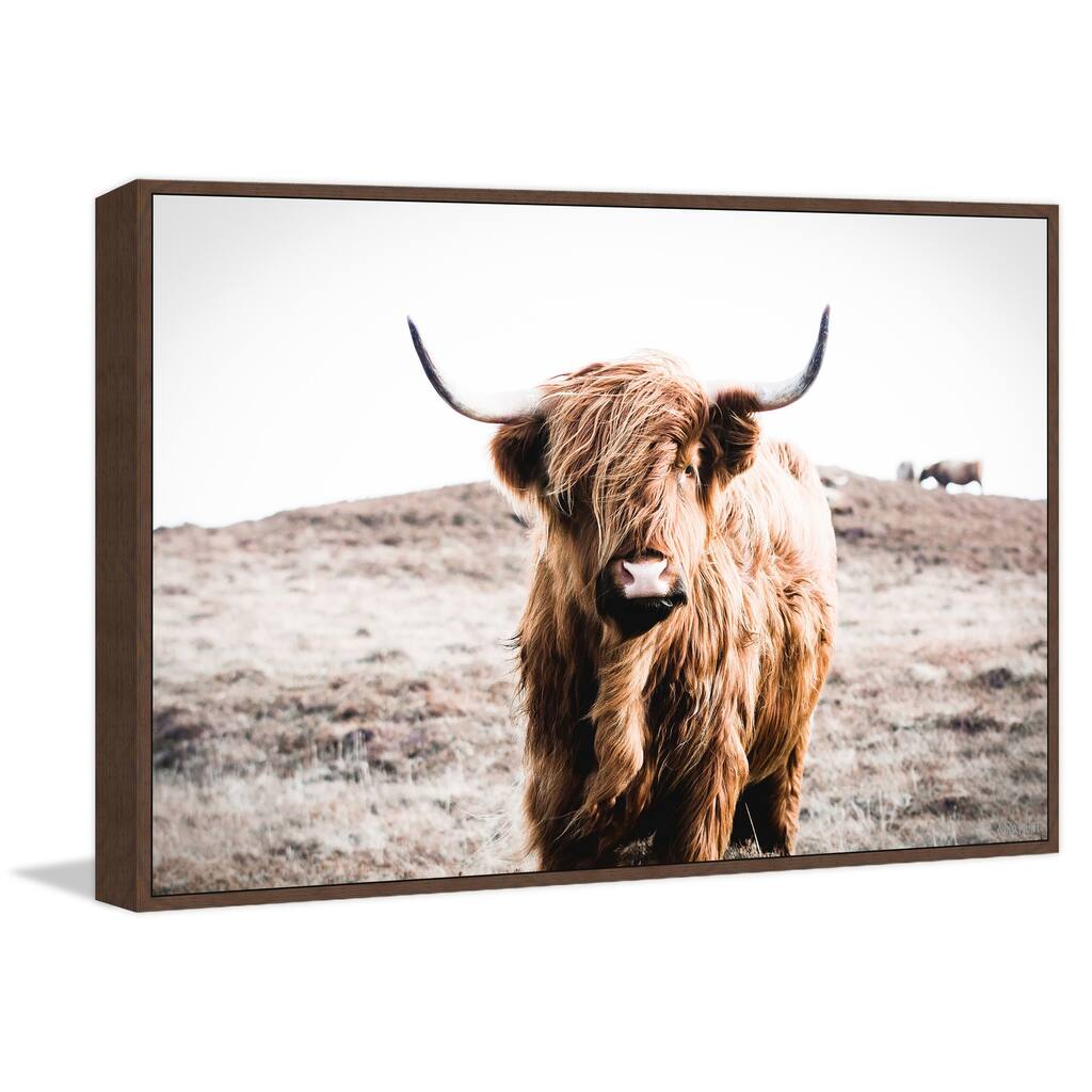 Free Roaming Floater Framed Print on Canvas