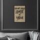 Oliver Gal 'Your Only Limit' Gold Wall Art Canvas Print - Bed Bath ...