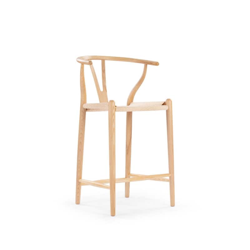 Wish Counter Natural Wood Stool (Set of 3)