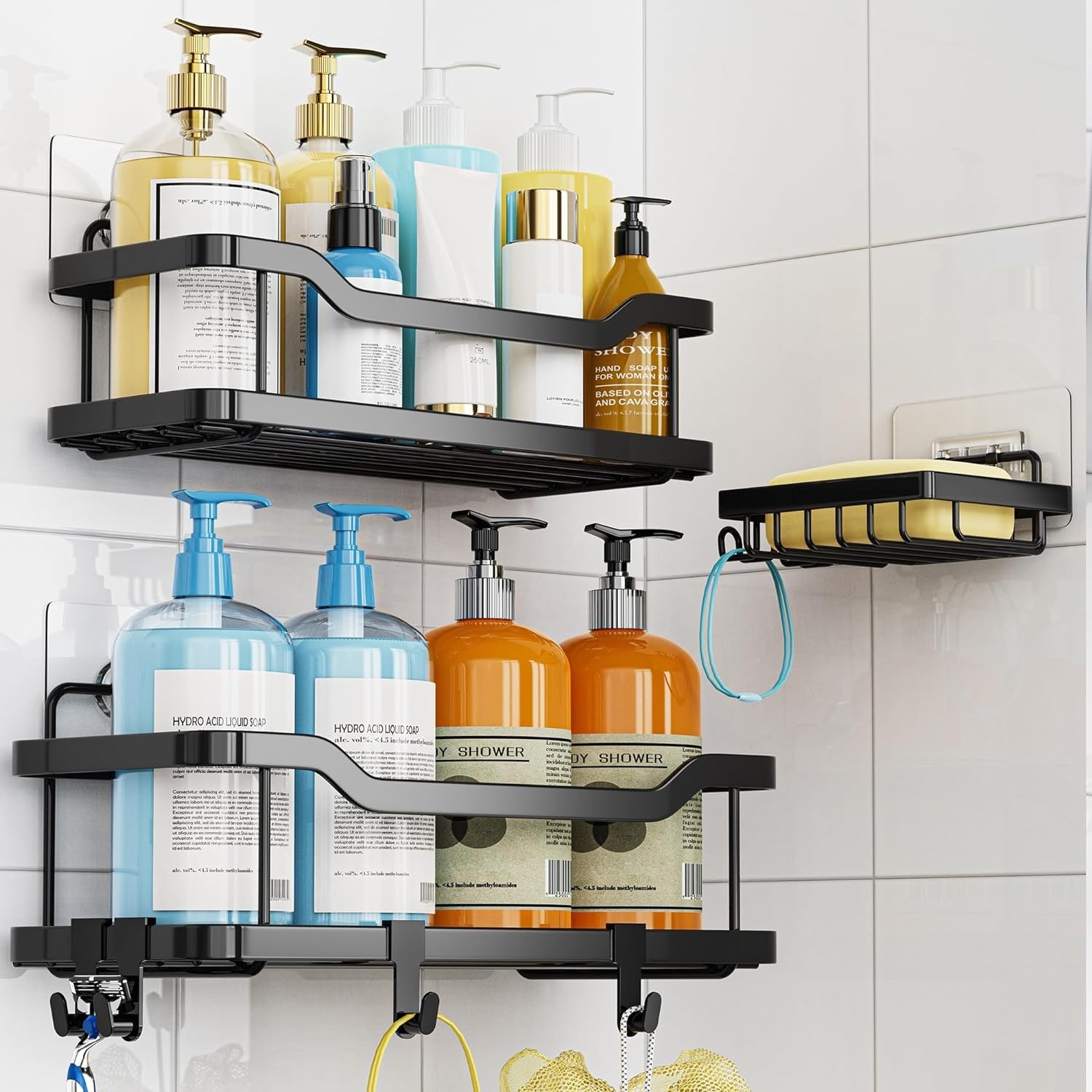 Umbra Flex Adhesive Adhesive Shower Shelf