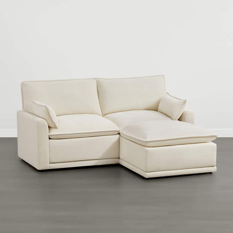 Spruce & Spring Modular Couch Oversized Sectional Sofa for Living Room