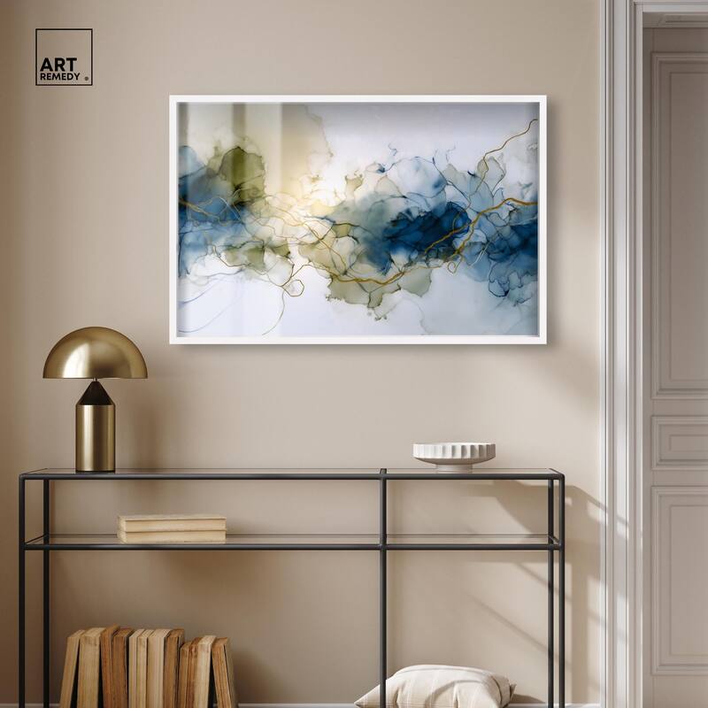 Fluid Geode Shadowbox by Art Remedy