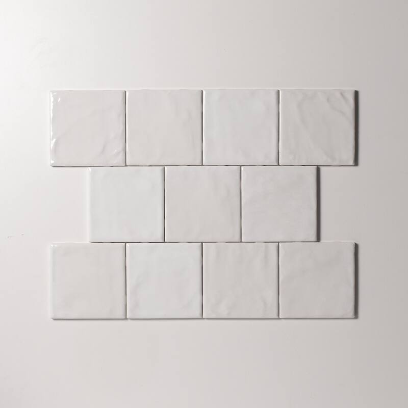 Harvest 4 in. x 4 in. Glazed Ceramic Wall Tile