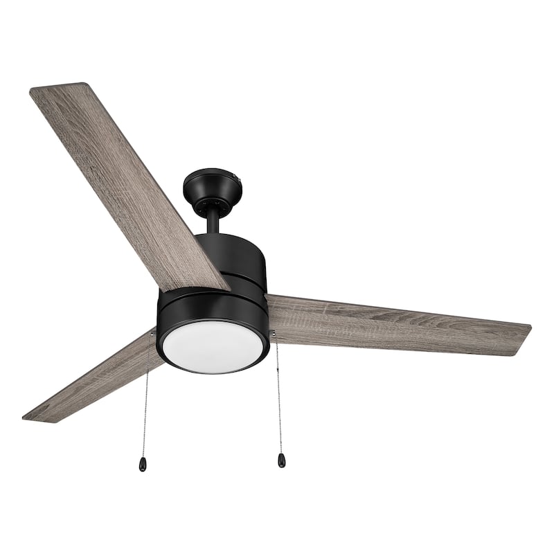 CARRO Abraxas 52" 3-Blade Indoor Ceiling Fan With LED Light -Pull Chain