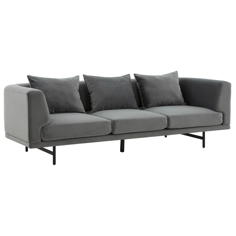 SAFAVIEH Home Marcy Velvet Sofa - 90"W x 36"D x 28"H