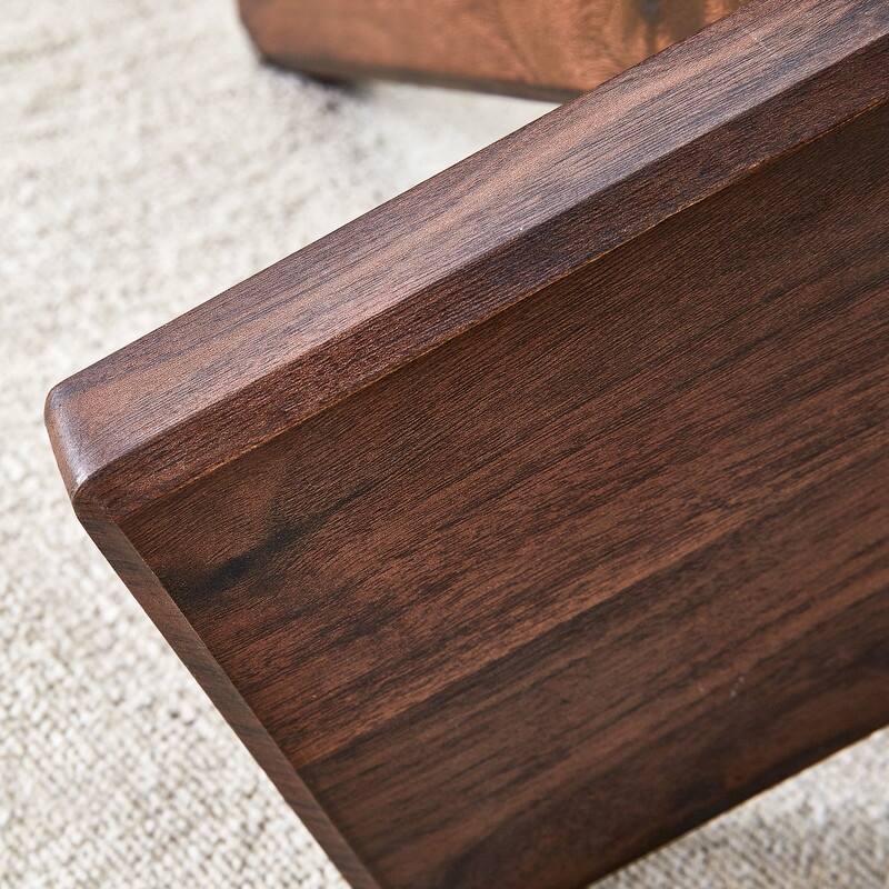 Round glass coffee table, 33.4 "modern design unique coffee table.