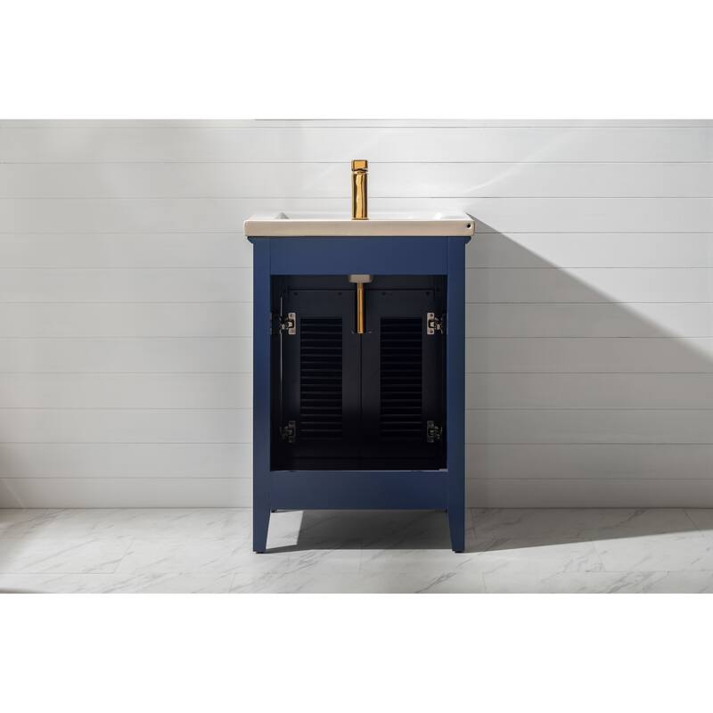 Cameron 24" Single Sink Vanity in Blue
