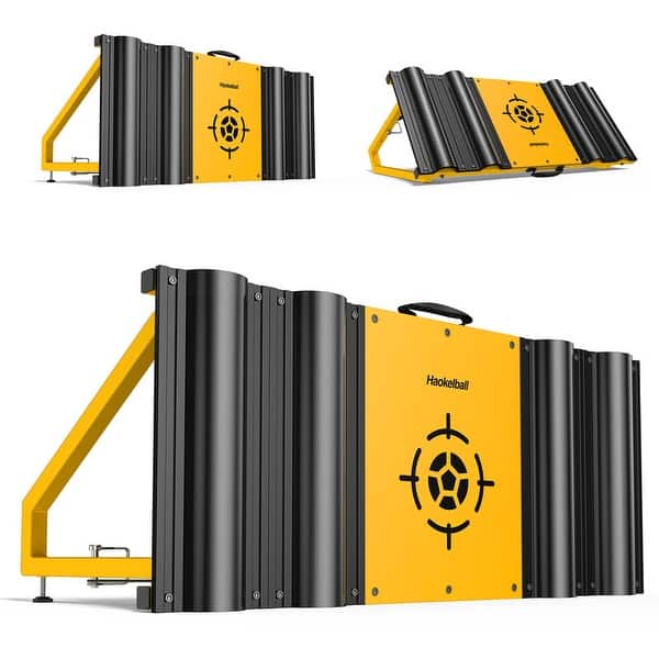 slide 2 of 8, Soccer Rebounder Board Soccer Wall Kick Back Trainer, Soccer Training Equipment - 43.3"x15.7"