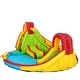 preview thumbnail 9 of 10, Inflatable Kids Water Slide Park with Climbing Wall Water Cannon and