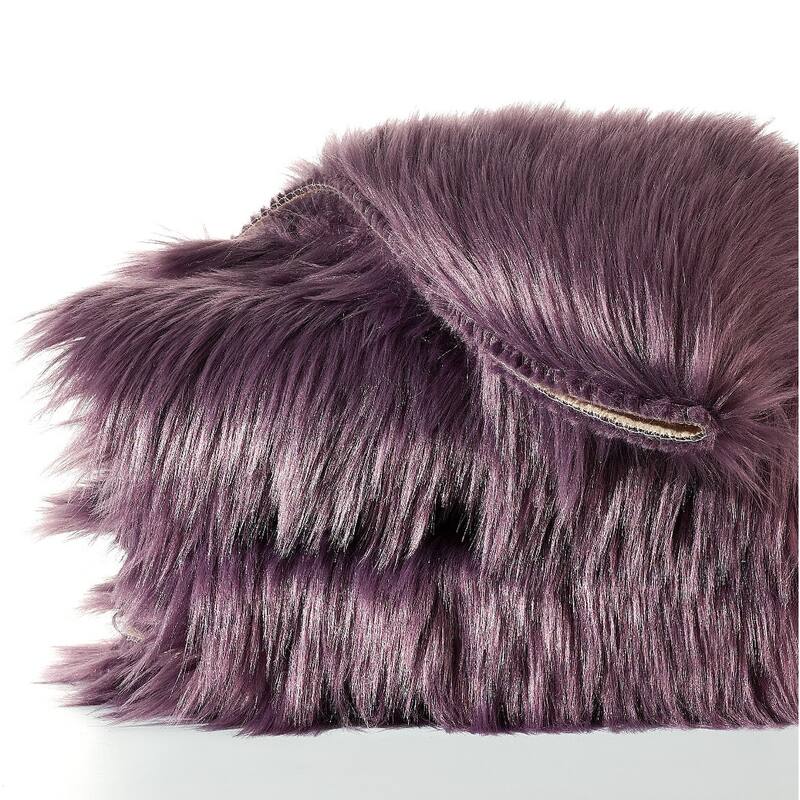 Serenta Shag Sheepskin Silky FauxFur Area Rug Sofa Decor - 24" x 36" - 24" x 36"