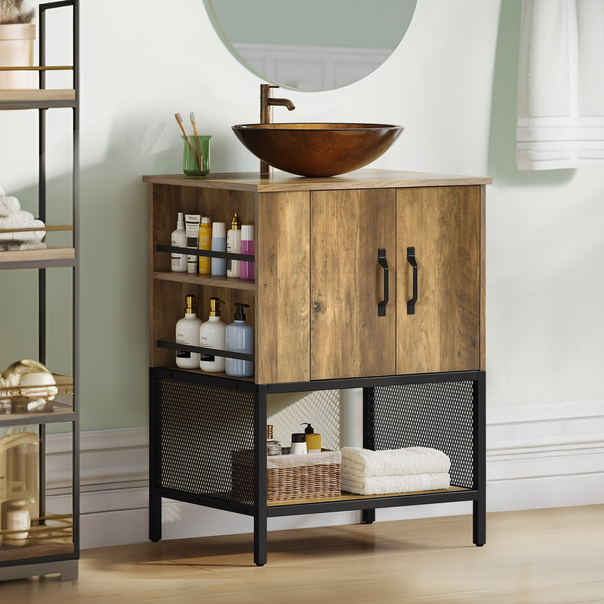 Vanity for deals vessel sink