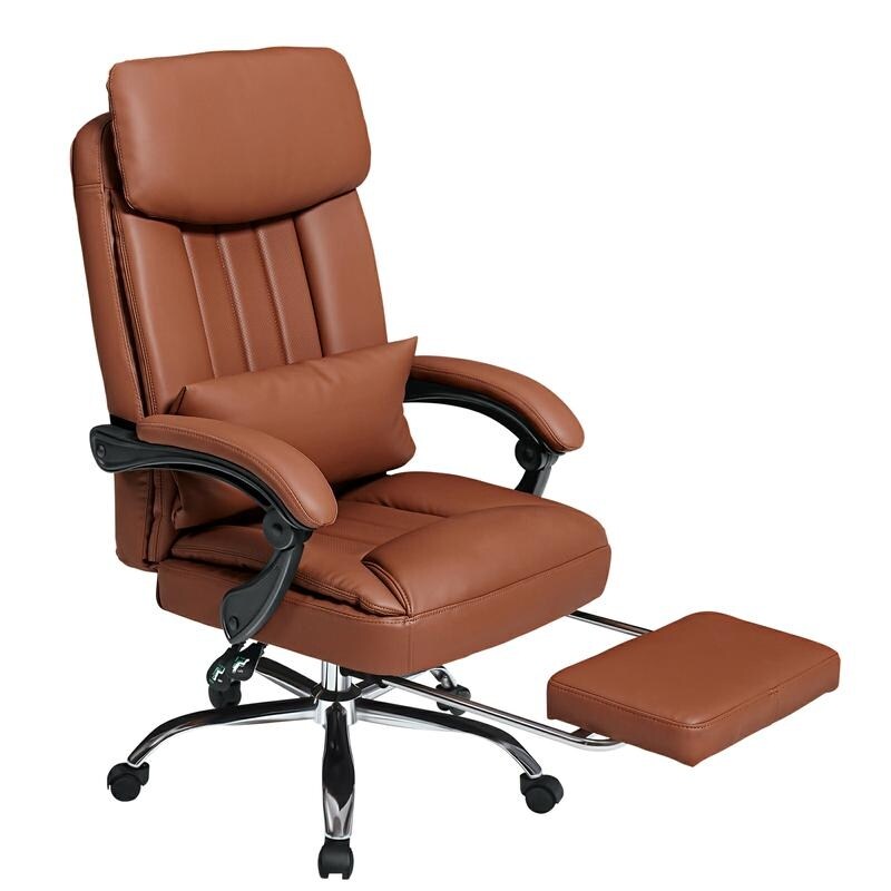 Reclining office chair with adjustable 2025 arms