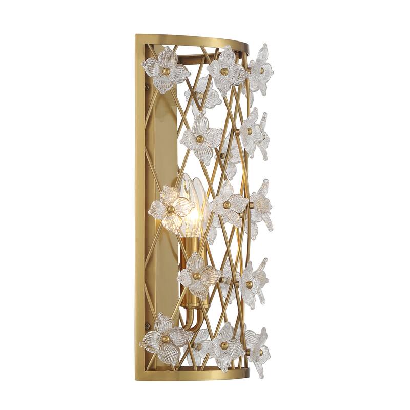 Savoy House 9-8411-2 Bailey 16" Tall Bathroom Sconce
