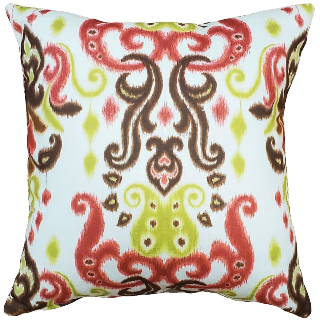 Bora Bora Tropical Throw Pillow