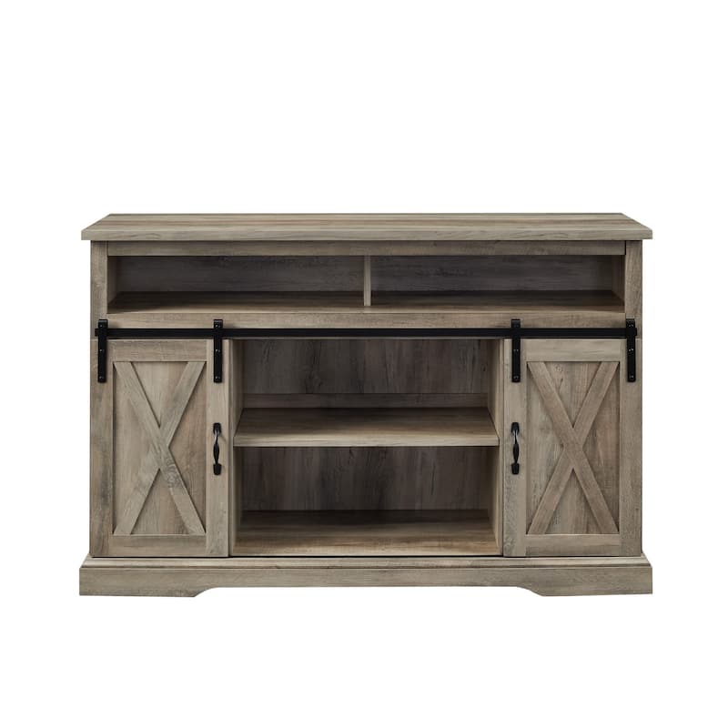 Middlebrook 52-inch Highboy Sliding Barn Door TV Stand