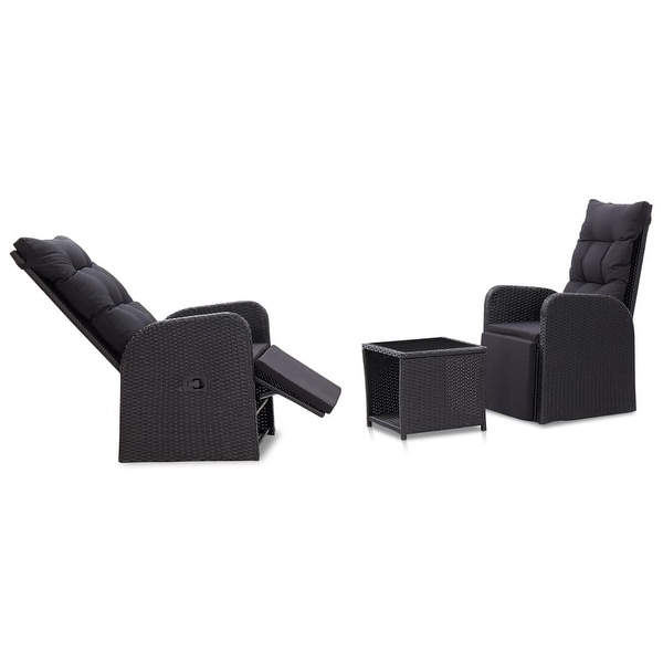 Poly rattan hotsell bistro set