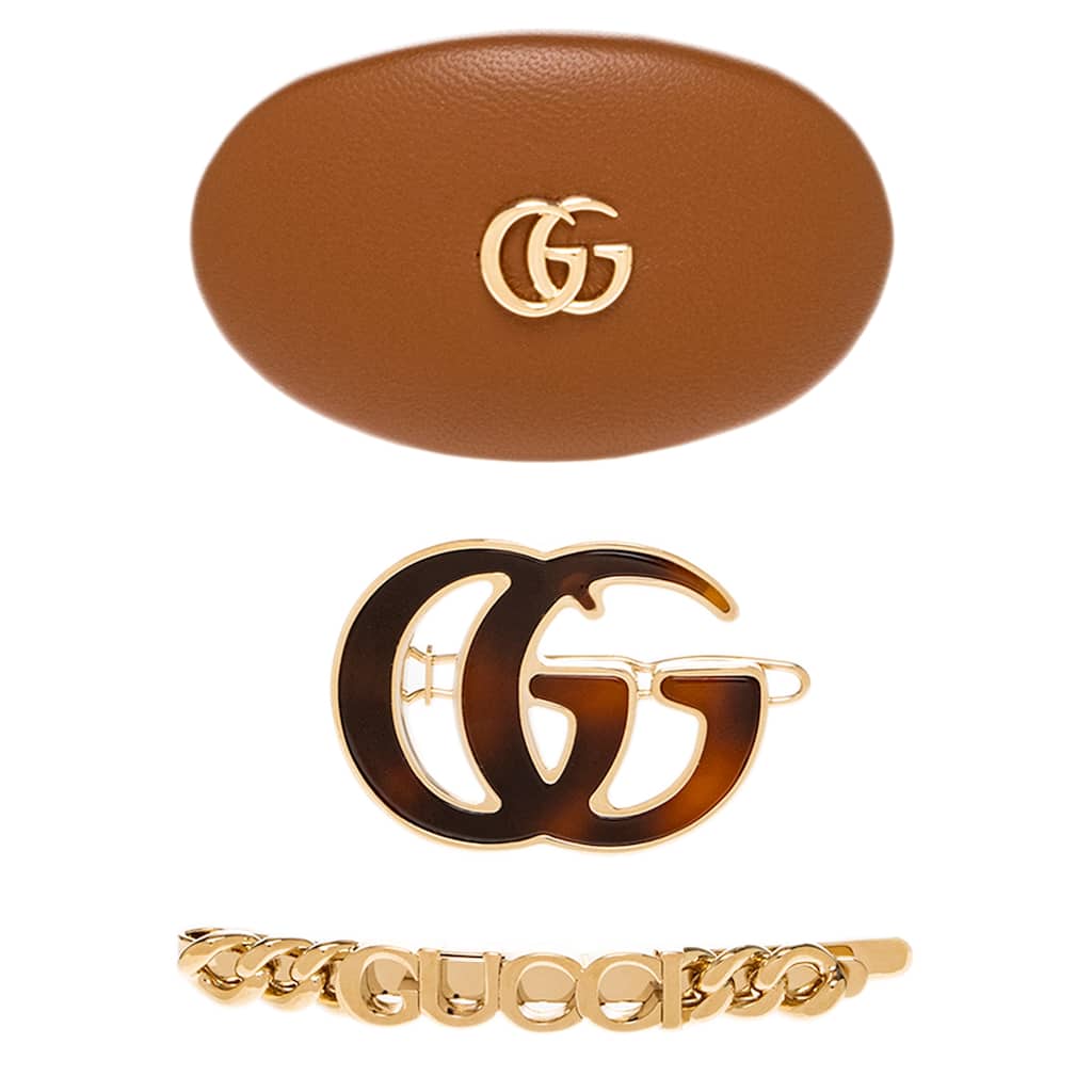 Gucci Set of 3 Hair Clips