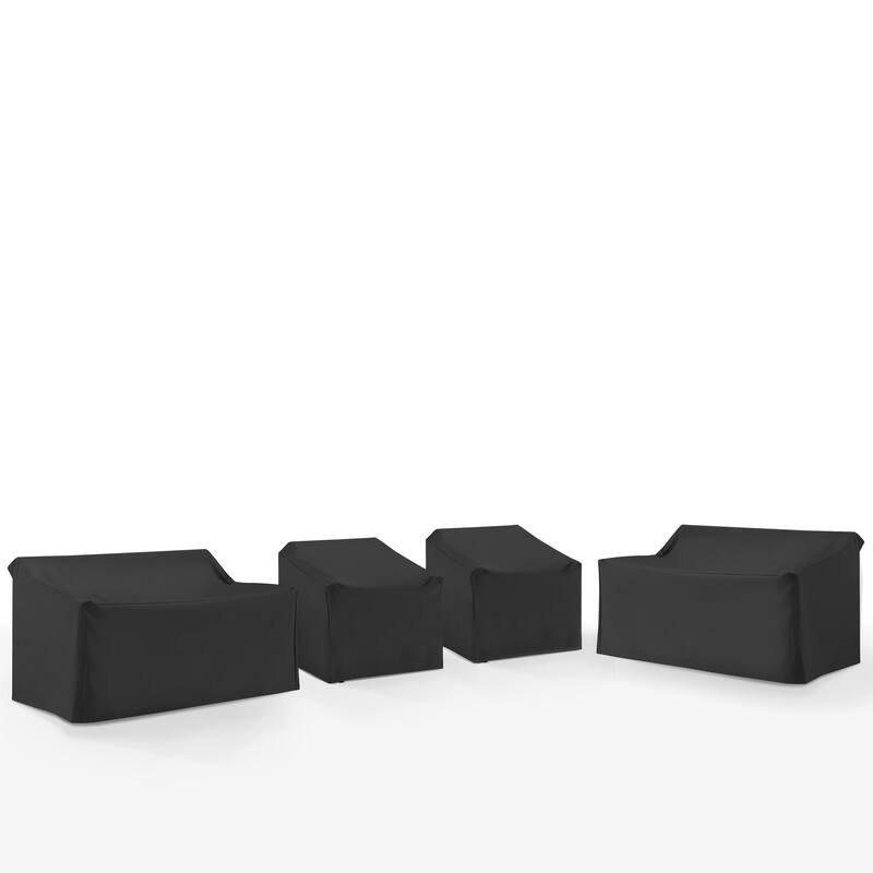 Crosley 4Pc Outdoor Sectional Furniture Cover Set