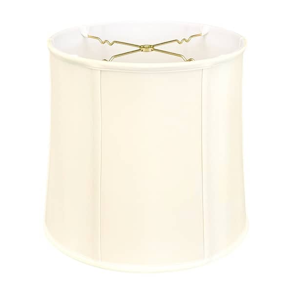 Royal Designs Drum Lamp Shade, Eggshell, 13x14x14 Bed Bath & Beyond