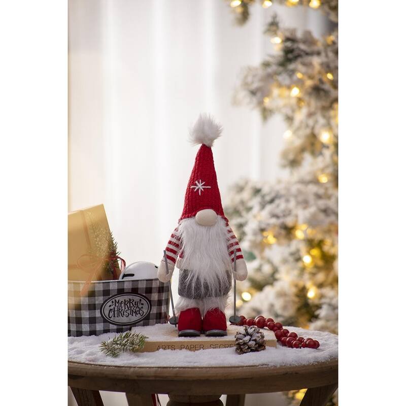 GDFStudio - Olivia Autumn-Inspired Set Holiday Decorations - 2pcs Christmas Gnomes Decorations - Multicolor