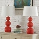 preview thumbnail 11 of 21, Maxax 28" Ceramic Table Lamp Set (Set of 2)
