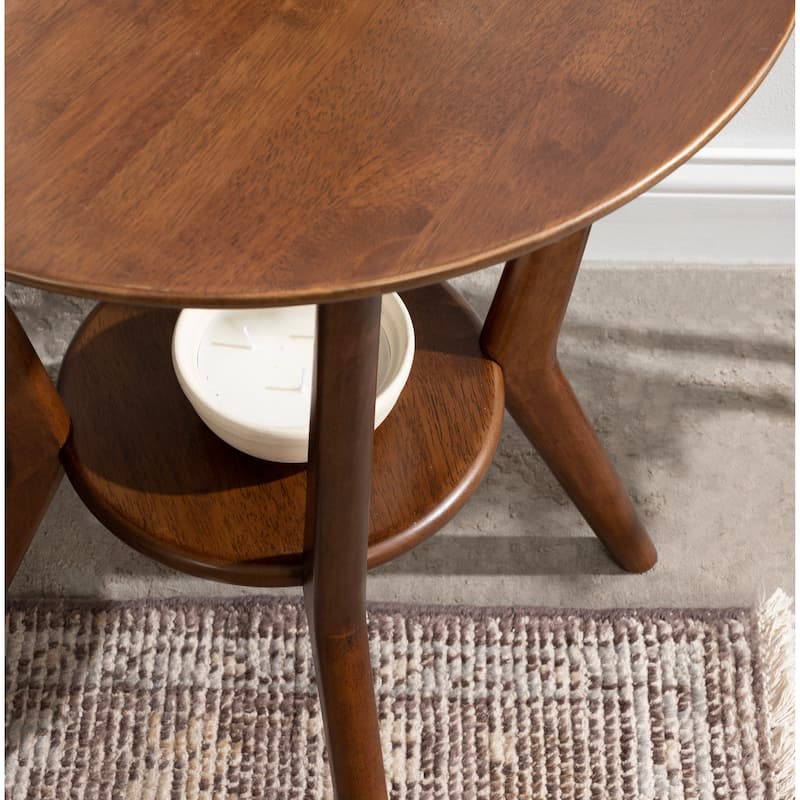 Kate and Laurel Nylah Round Side Table