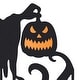 preview thumbnail 6 of 7, Glitzhome 34.5"H Halloween Metal Silhouette Witches Yard Stake