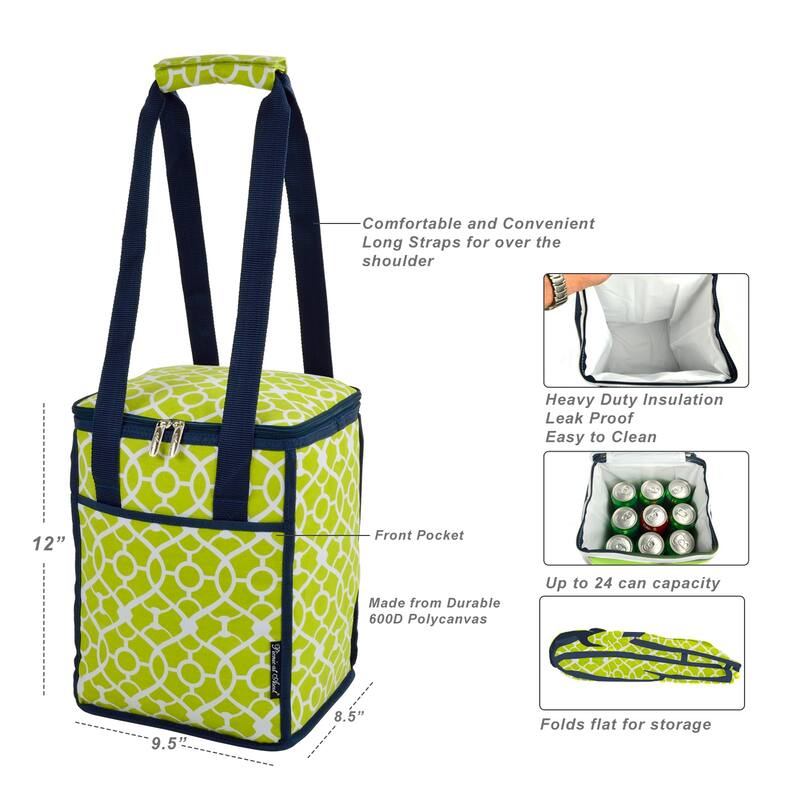 Picnic at Ascot Insulated Folding 24 Can Picnic Cooler