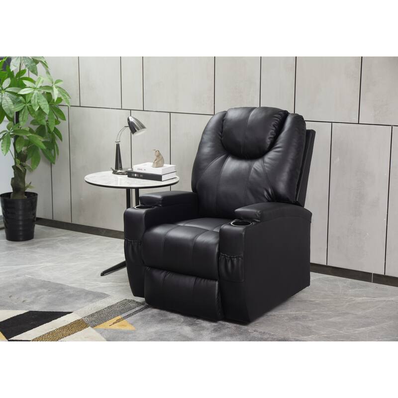 Power Lift Recliner Chair PU Leather for Elderly
